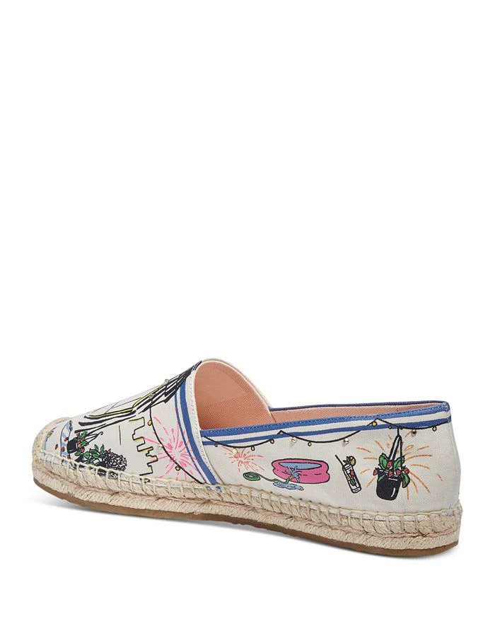 商品Kate Spade|Women's Rooftop Canvas Espadrille Flats,价格¥962,第5张图片详细描述