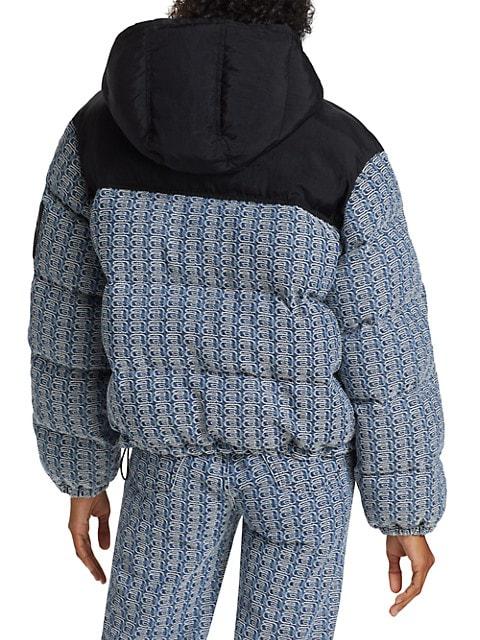 Logo Jacquard Puffer Jacket商品第5张图片规格展示