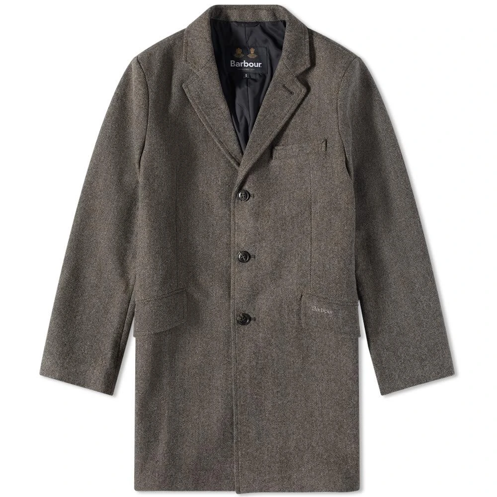 商品Barbour|Barbour Hendon Herringbone Coat,价格¥3445,第1张图片