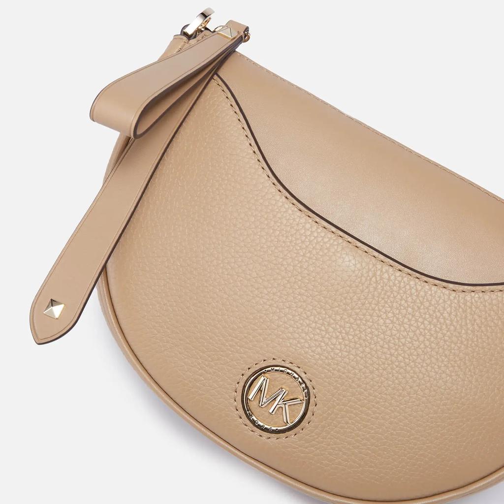 MICHAEL Michael Kors Women's Dover Small Half Moon Shoulder bag - Camel商品第4张图片规格展示