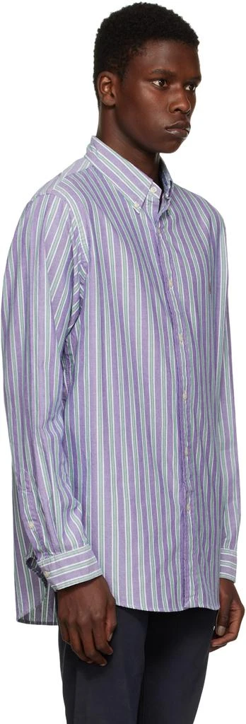 商品Ralph Lauren|Blue Stripe Shirt,价格¥456,第2张图片详细描述