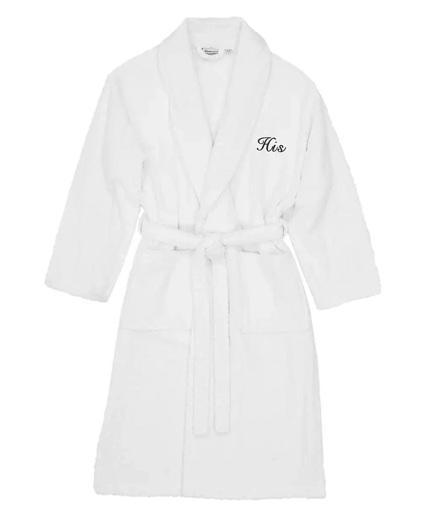 商品Linum Home Textiles|Turkish Cotton Embroidered Hers Terry Bathrobe,价格¥626,第3张图片详细描述