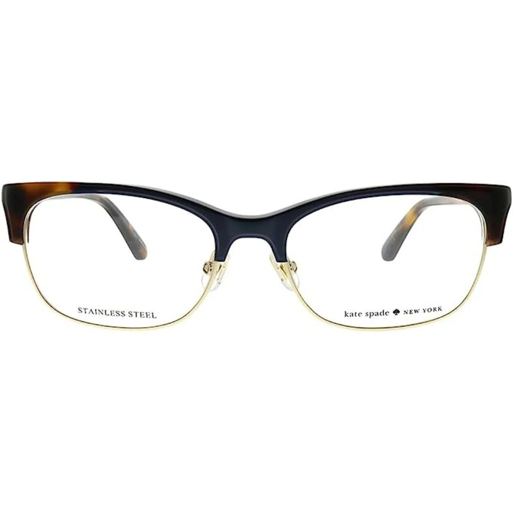 商品Kate Spade|Kate Spade Women's Eyeglasses - Blue Full-Rim Frame, 49 mm | KATE SPADE ADALI 0PJP,价格¥409,第2张图片详细描述