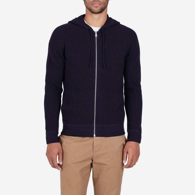 商品Everlane|The Waffle-Knit Cashmere Zip Hoodie,价格¥1233,第2张图片详细描述