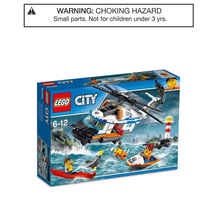 商品LEGO|415-Pc. City Heavy-Duty Rescue Helicopter Set,价格¥447,第1张图片
