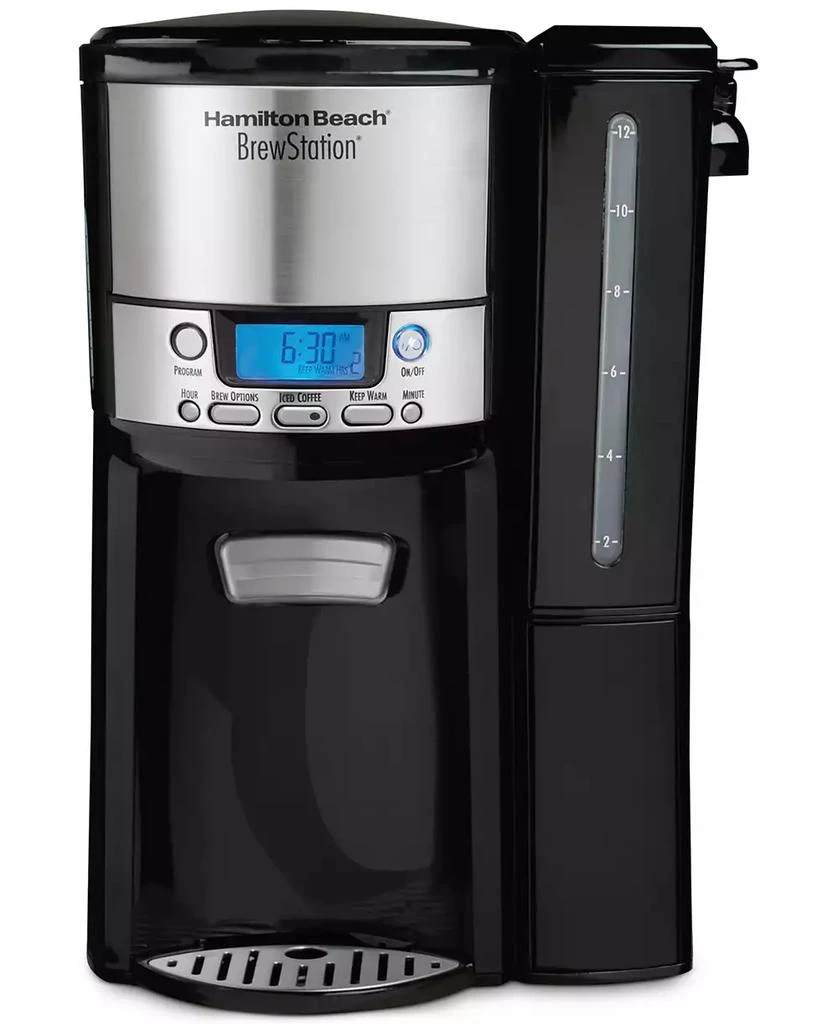 商品Hamilton Beach|BrewStation 12-Cup Dispensing Coffeemaker,价格¥373,第1张图片