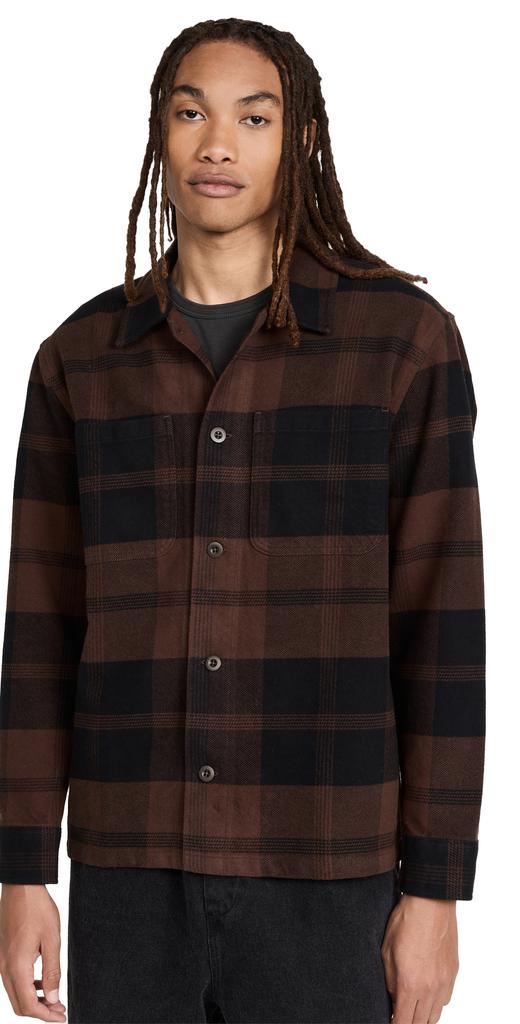 Madewell Indoor Boxy Shirt Jacket Heavy Brushed Flannel商品第1张图片规格展示