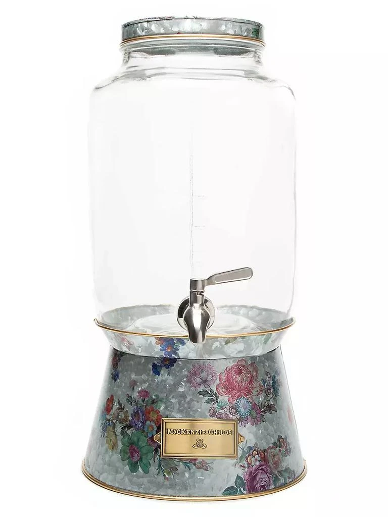 商品MacKenzie-Childs|Flower Market Galvanized Beverage Dispenser,价格¥1112,第1张图片