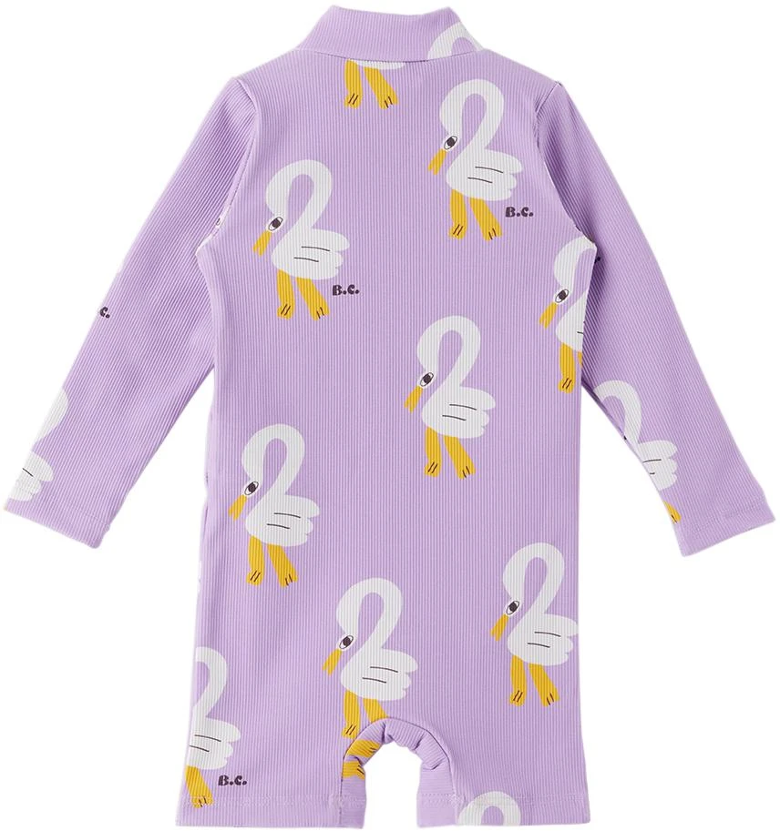商品BOBO CHOSES|Baby Purple Pelican Swimsuit,价格¥368,第2张图片详细描述