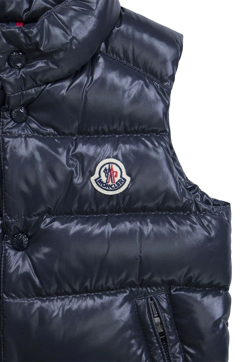 商品Moncler|Moncler 男童马甲 I29511A0003468950742 深蓝色,价格¥2535,第4张图片详细描述