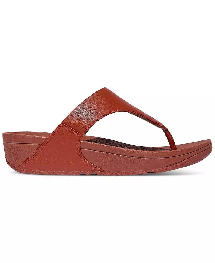 商品FitFlop|Women's Lulu Leather Toe-Thongs Sandals,价格¥667,第2张图片详细描述