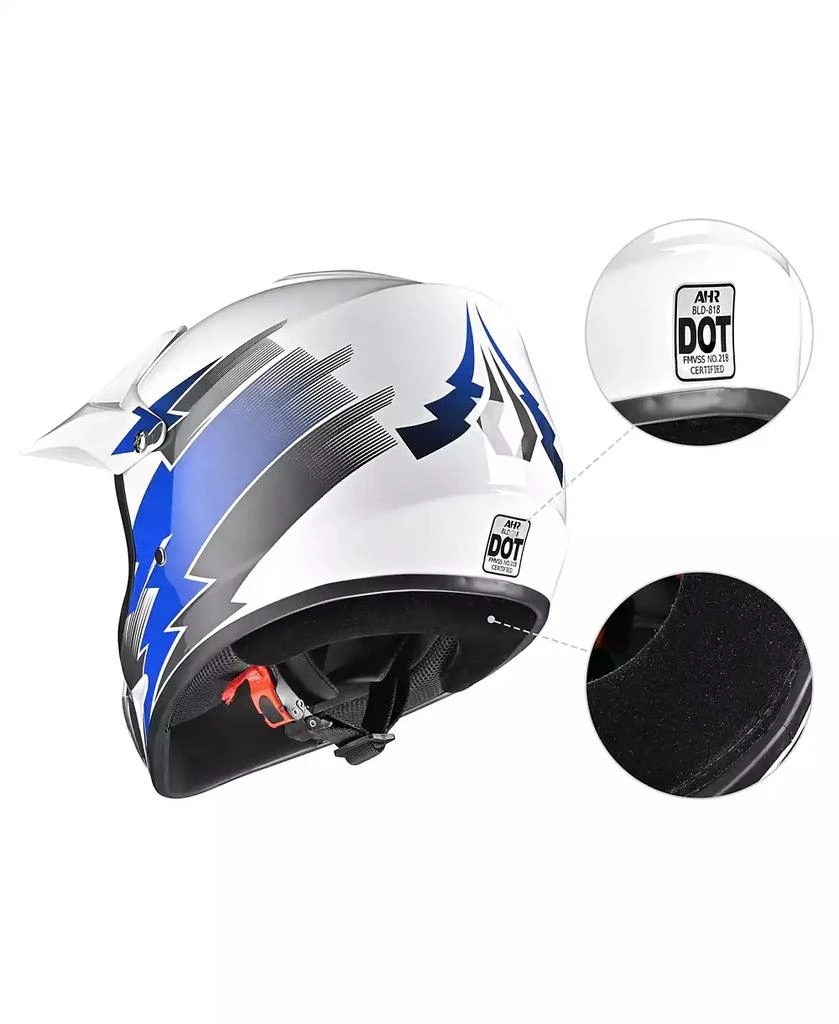 H-VEN12 Off Road Helmet DOT Dirt Bike Motocross MX ATV for Youth Unisex Kid 商品