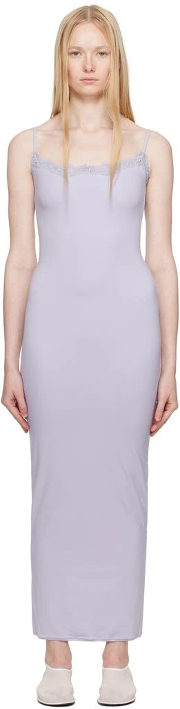商品SKIMS|Purple Fits Everybody Lace Long Slip Maxi Dress,价格¥586,第1张图片