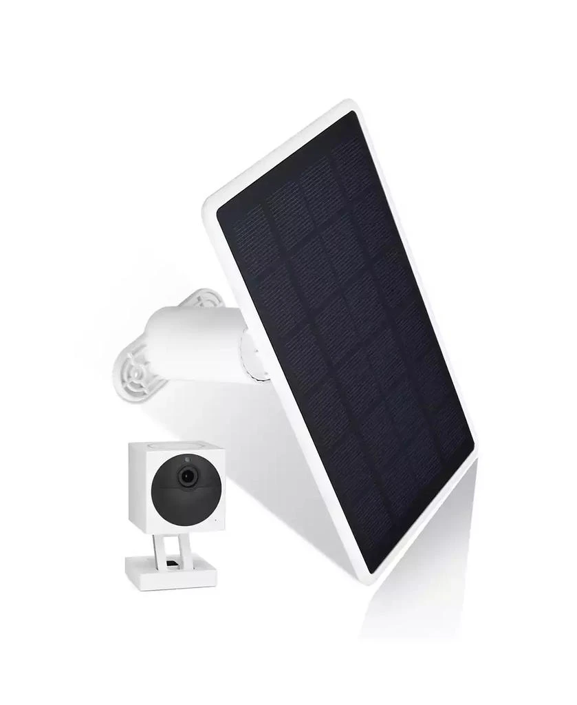 商品Wasserstein|Solar Panel Compatible with Wyze Cam Outdoor - Plug in and Power Your Security Camera with Efficient Solar Power (1 Pack, White) (Wyze Cam Outdoor NOT Included),价格¥262,第1张图片