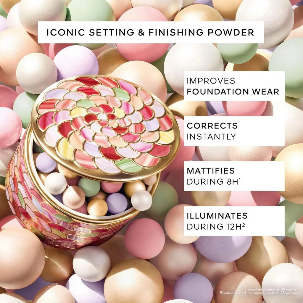 商品Guerlain|Meteorites Setting & Finishing Pearls of Powder,价格¥562,第4张图片详细描述