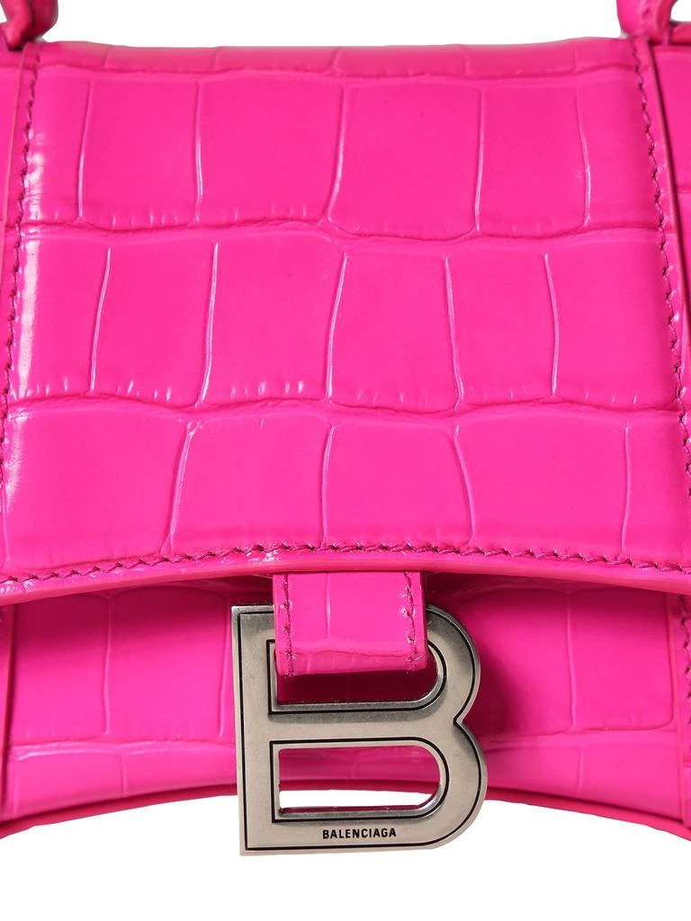 商品Balenciaga|Xs Hourglass Leather Top Handle Bag,价格¥21466,第3张图片详细描述