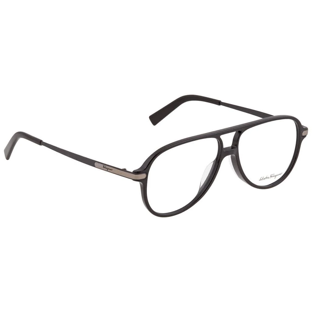商品Salvatore Ferragamo|Demo Pilot Men's Eyeglasses SF2855 001 57,价格¥526,第2张图片详细描述