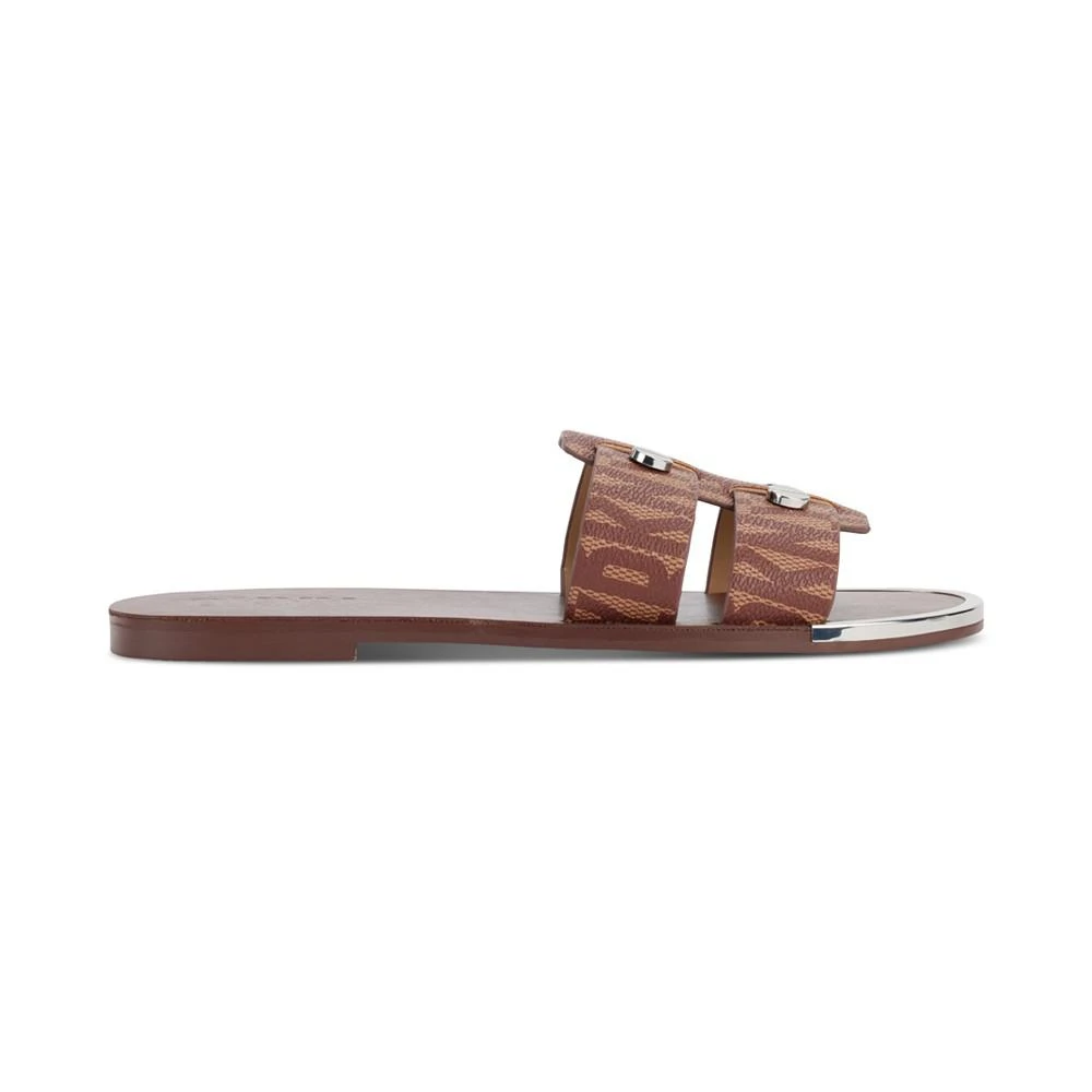 商品DKNY|Women's Glynn Slip-on Embellished Slide Sandals,价格¥488,第2张图片详细描述