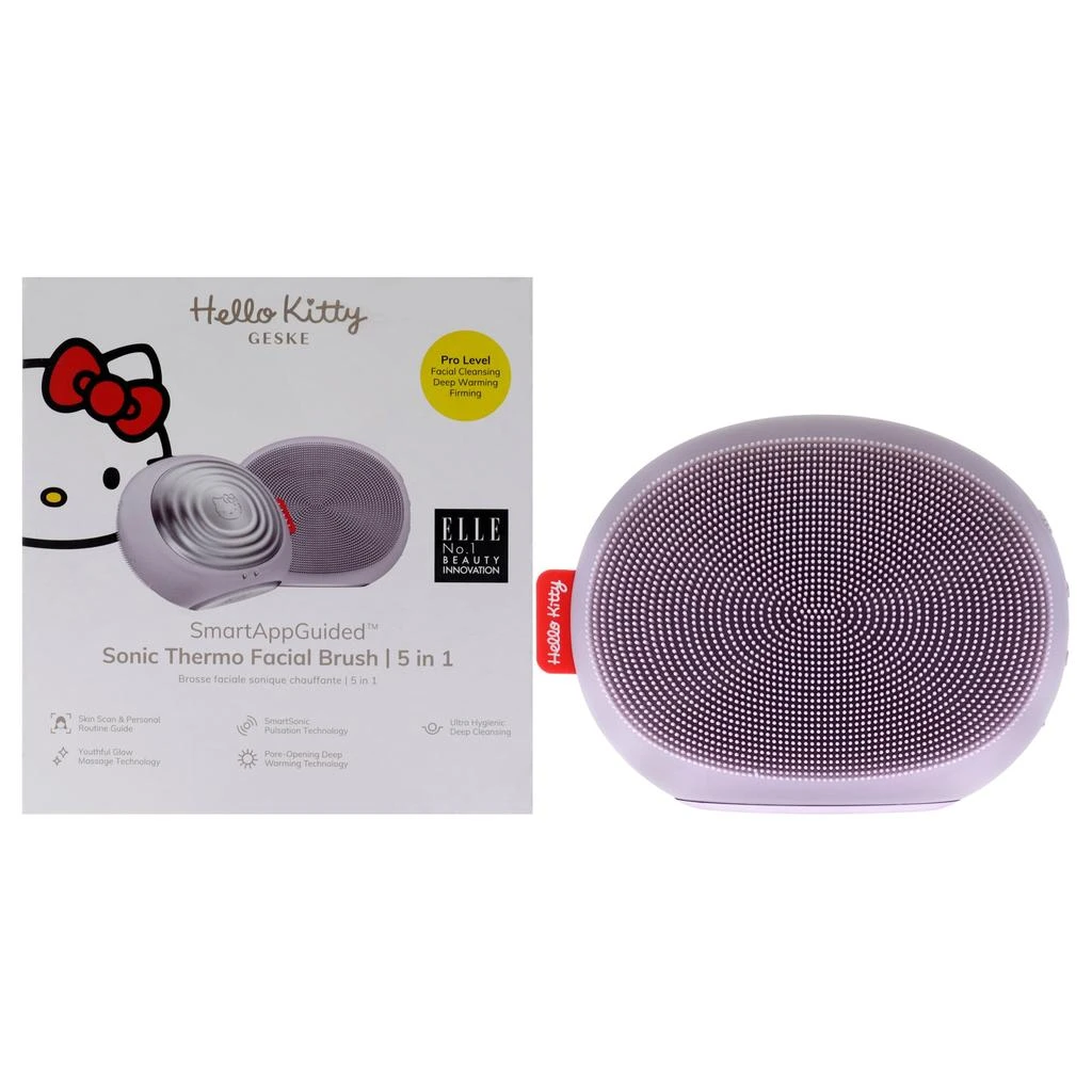 商品Geske|Hello Kitty Sonic Thermo Facial Brush 5 in 1 - Purple by  for Women - 1 Pc Brush,价格¥325,第1张图片