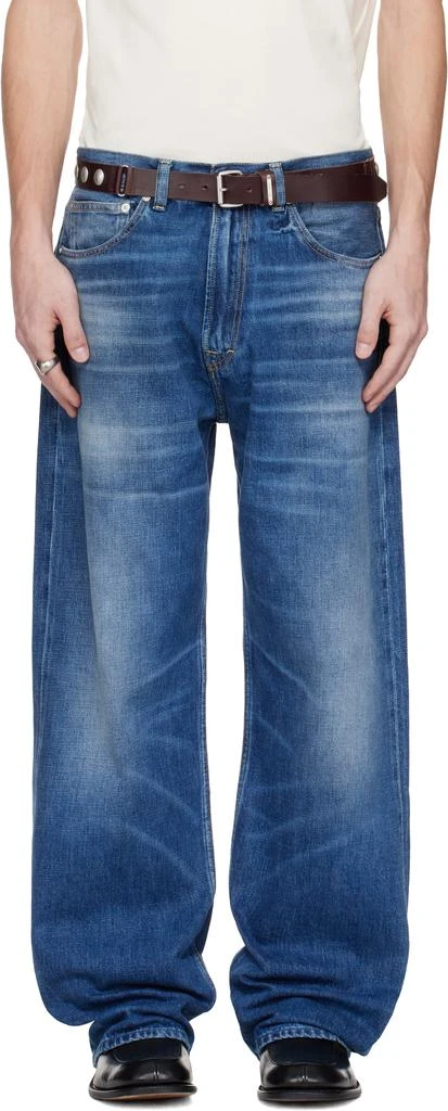 商品Our Legacy|WORK SHOP Emporio Armani Blue Terzo Cut Jeans,价格¥3188,第1张图片