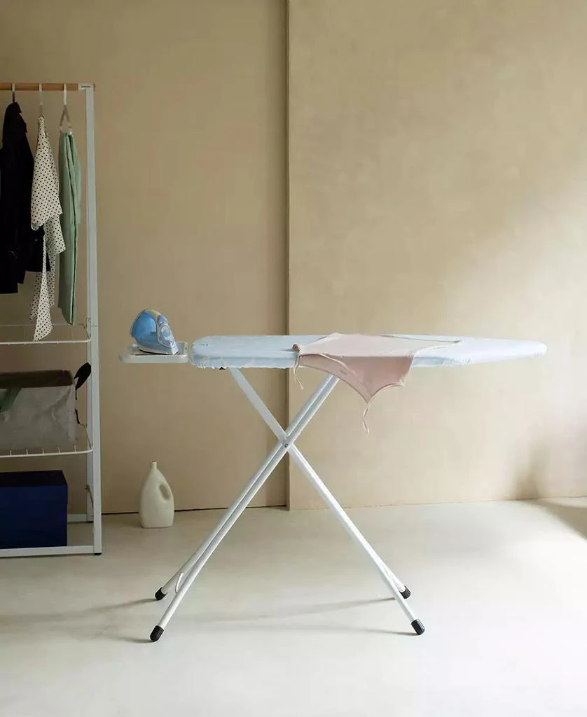 商品Brabantia|Ironing Board C, 49" x 18", 124 x 45 Centimeter - Solid Steam Iron Rest, 1" 25 Millimeter White Frame,价格¥1039,第4张图片详细描述