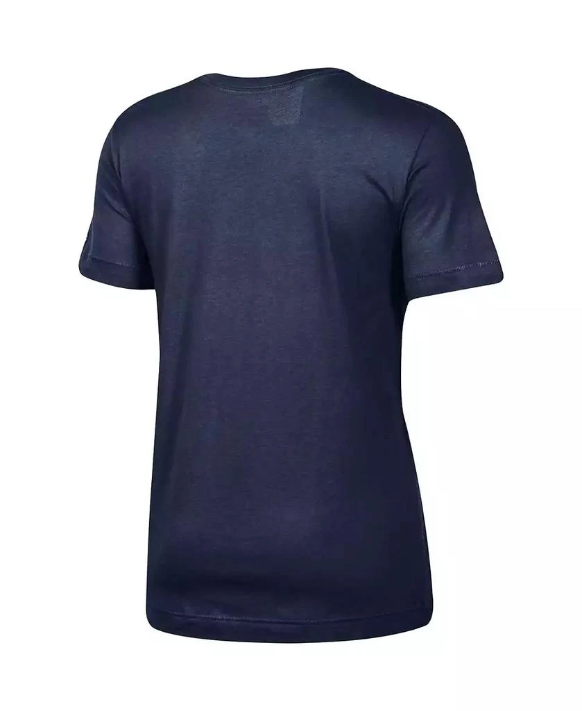 商品CHAMPION|Women's Navy Michigan Wolverines Basketball V-Neck T-shirt,价格¥262,第2张图片详细描述