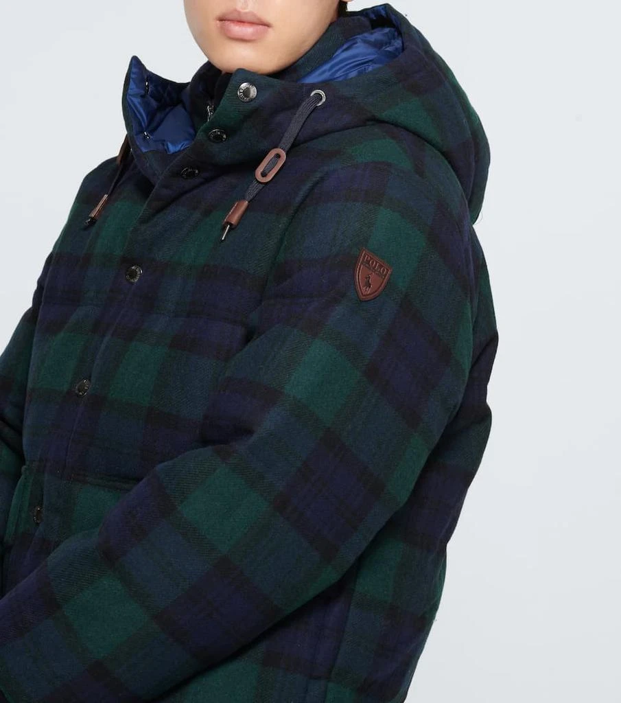 商品Ralph Lauren|Checked parka jacket,价格¥4327,第5张图片详细描述