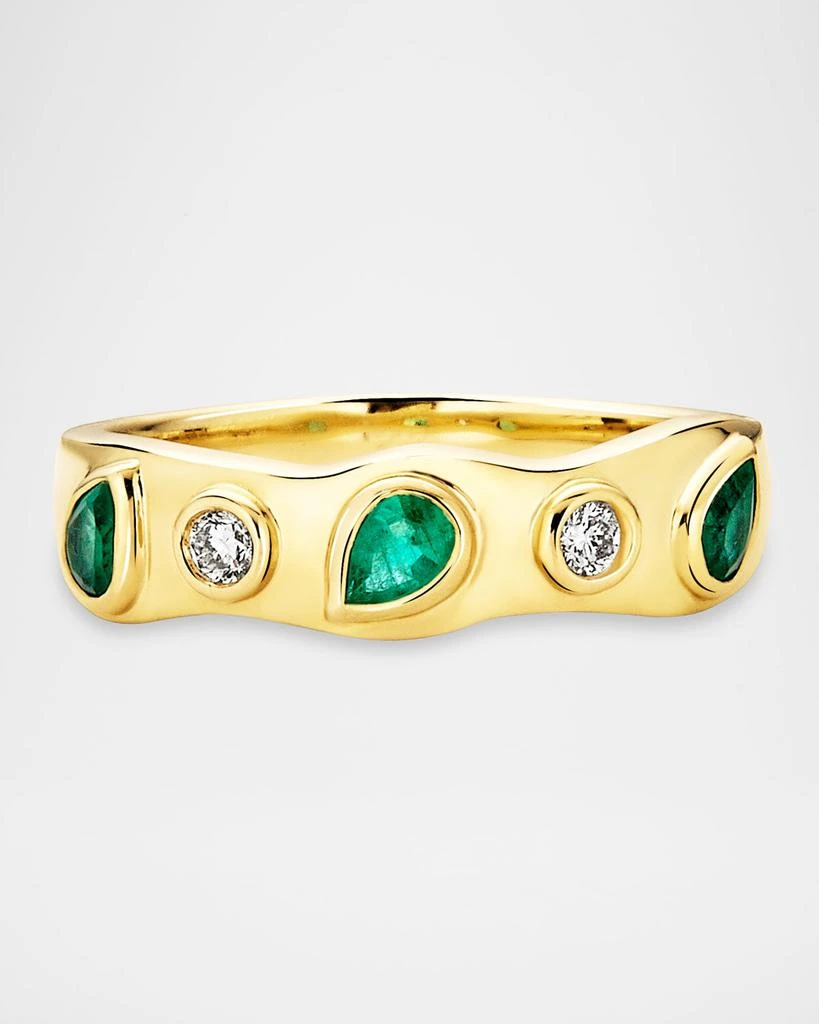 商品STONE AND STRAND|Emerald Luxe Band Ring,价格¥5173,第1张图片