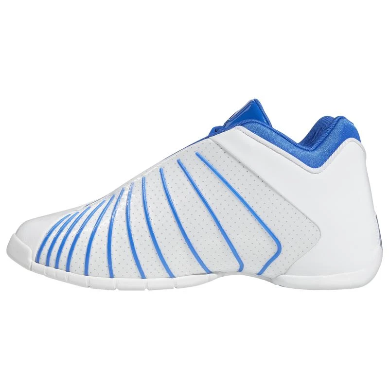 商品Adidas|男款 adidas T-Mac 3 白蓝 复刻篮球鞋,价格¥975,第2张图片详细描述