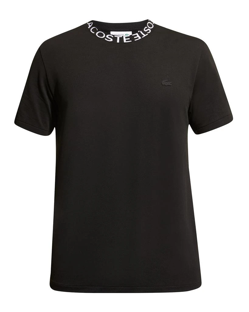 商品Lacoste|Men's Cotton Piqué Stretch T-Shirt,价格¥614,第2张图片详细描述