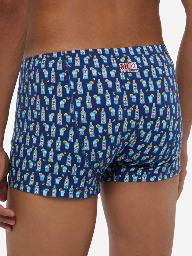 商品Mc2 Saint Barth|Man Underwear Boxer Gin Tonic Print,价格¥778,第2张图片详细描述
