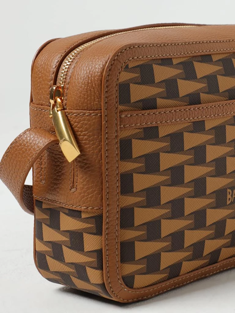 商品Bally|Bally bag in coated fabric and grained leather,价格¥4078,第3张图片详细描述