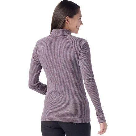 商品SmartWool|Thermal Merino Rib Turtleneck Top - Women's,价格¥402,第2张图片详细描述