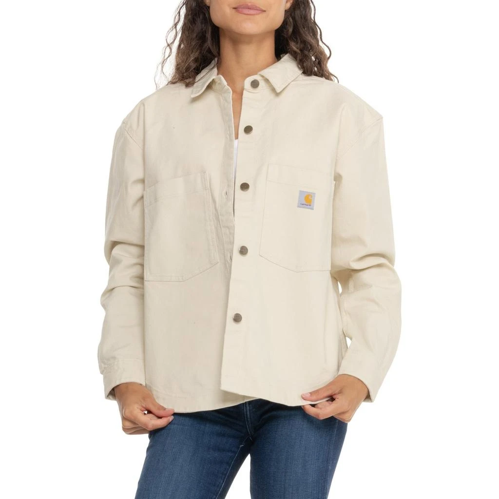 商品Carhartt|Carhartt 106621 Rugged Flex® Loose Fit Heavyweight Duck Shirt - Long Sleeve,价格¥284,第1张图片