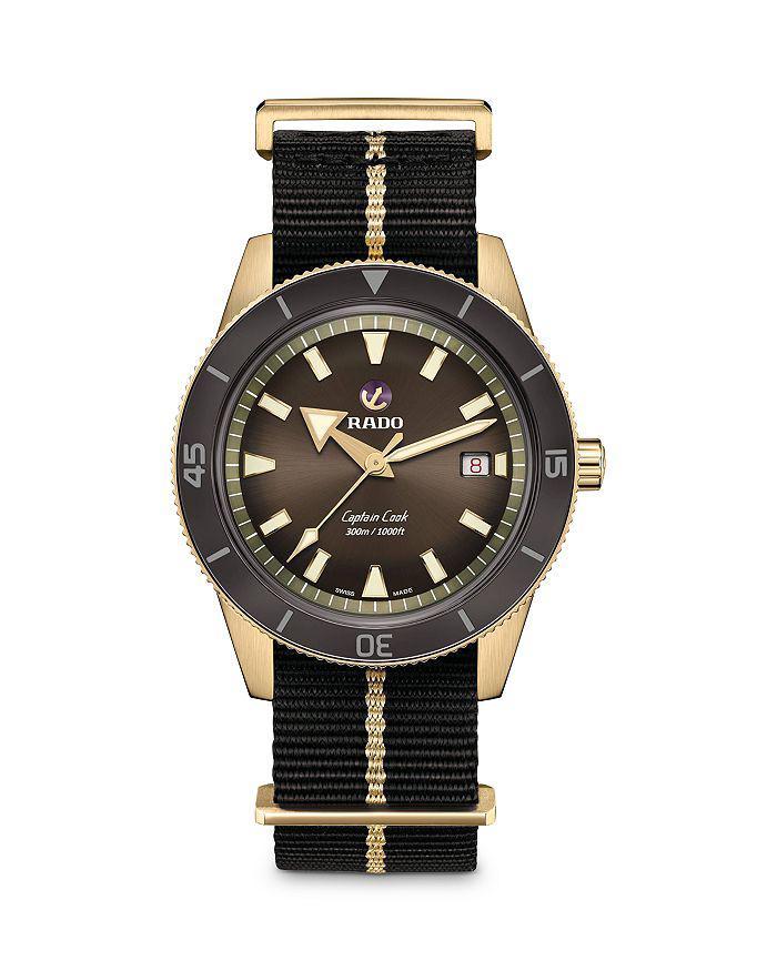 商品Rado|Captain Cook Bronze Watch, 42mm,价格¥19310,第1张图片