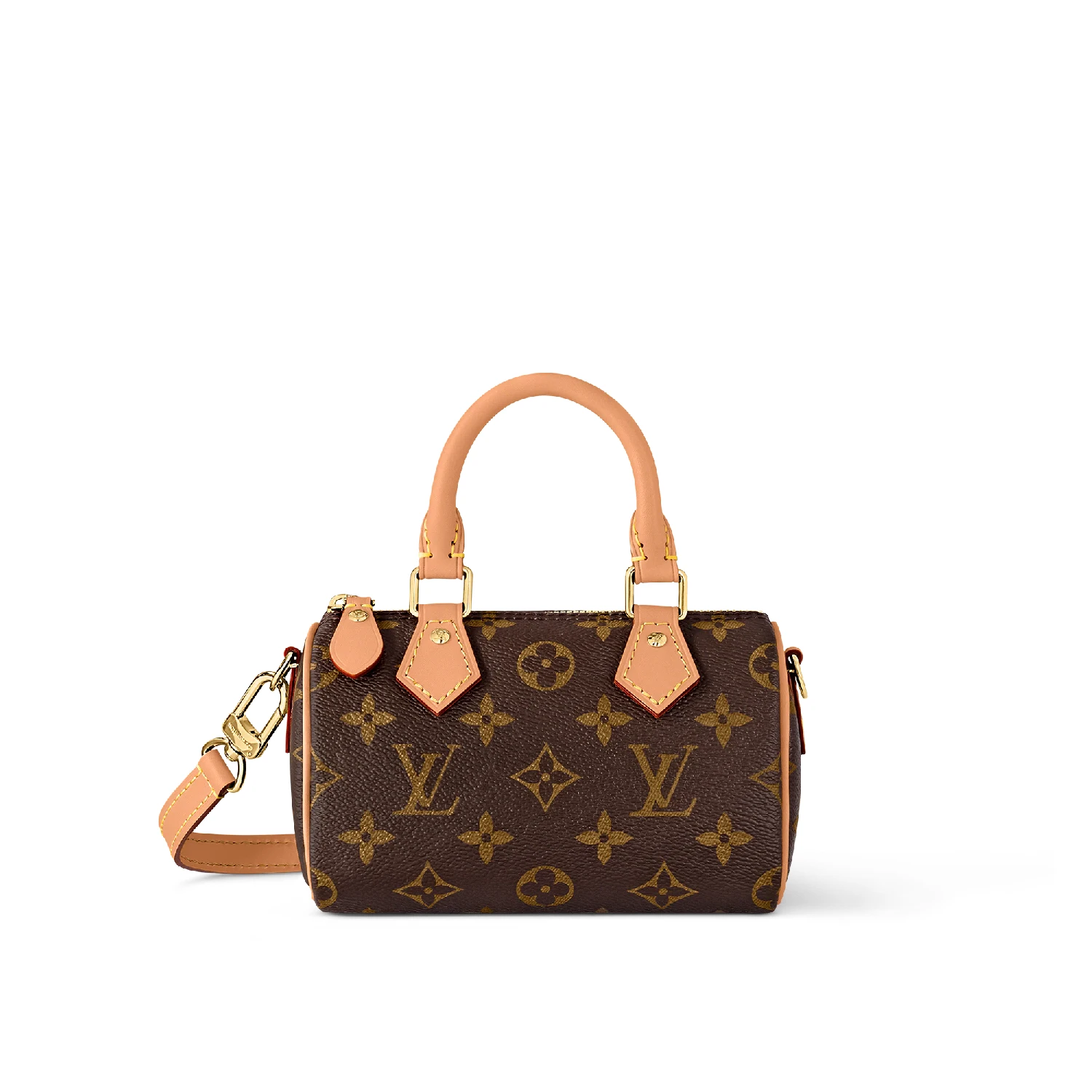 商品Louis Vuitton|【预售】 LV路易威登 25春夏 女士 单肩包 NANO SPEEDY 手袋 M81085 ,价格¥15657,第1张图片