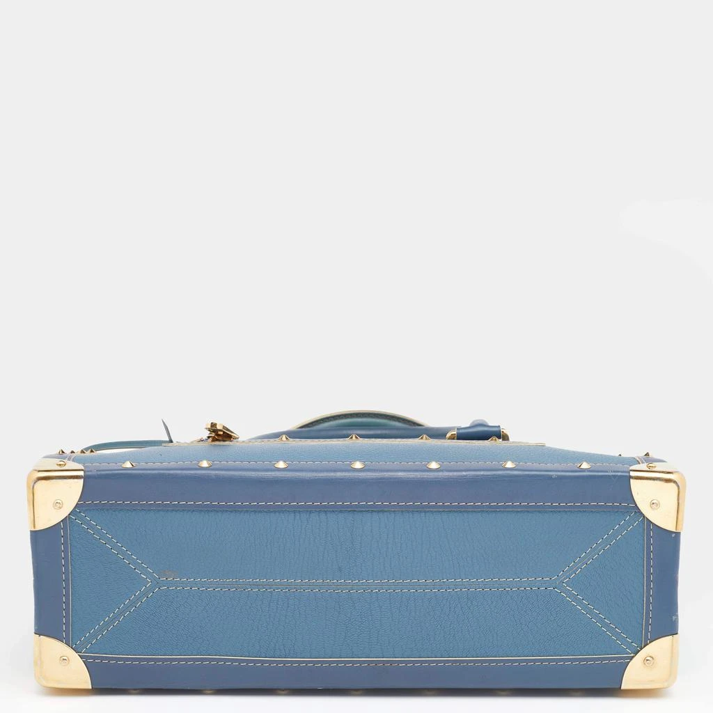 Louis Vuitton Blue Leather Suhali Le Fabuleux Bag 商品