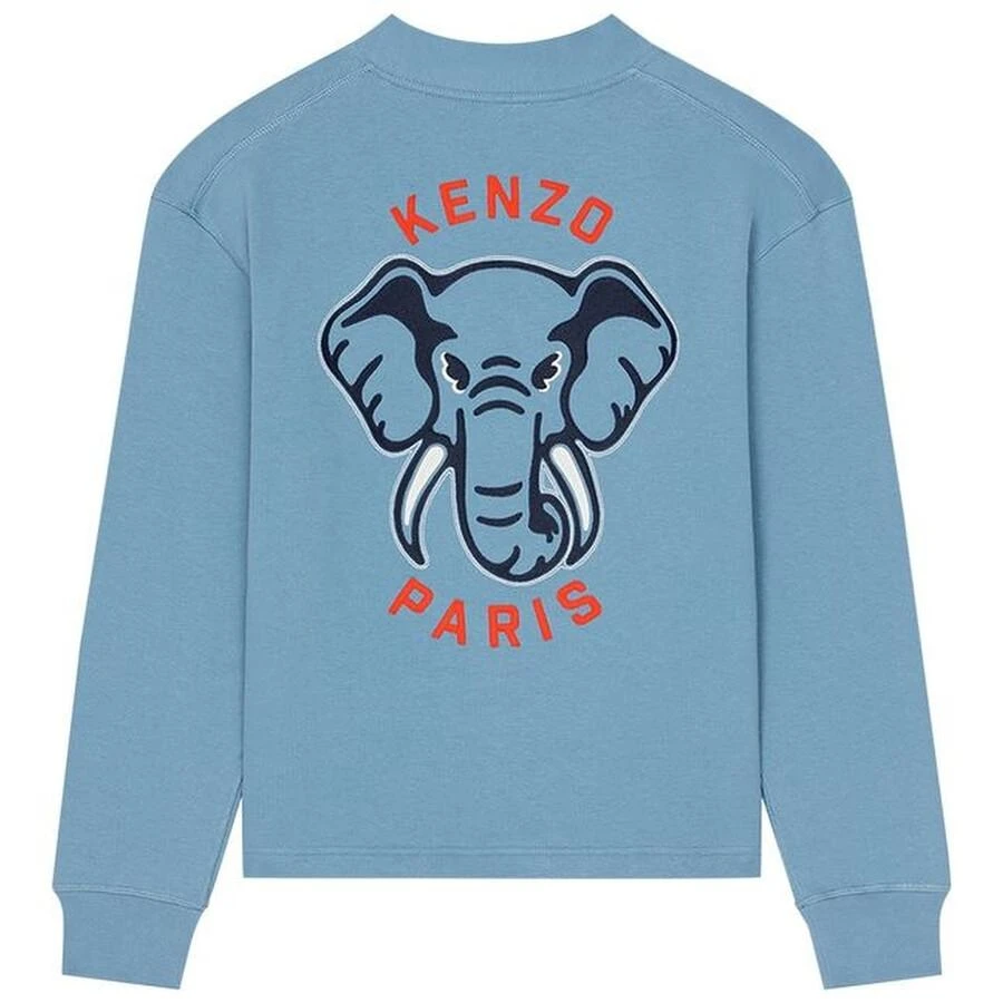 商品Kenzo|Varsity Jungle Elephant Embroidered Cardigan,价格¥1449,第2张图片详细描述