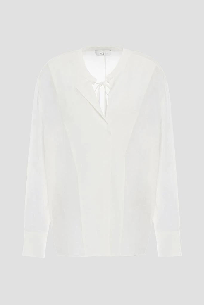 商品Vince|Silk crepe de chine blouse,价格¥1039,第1张图片