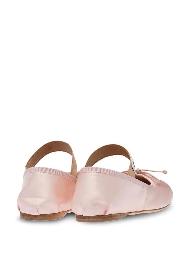 商品Miu Miu|Miu Miu Women Satin Ballerinas,价格¥7011,第4张图片详细描述