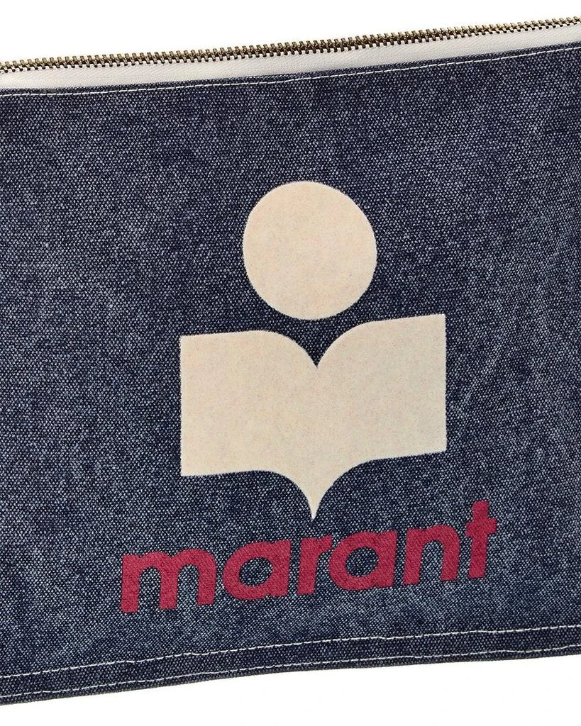 商品Isabel Marant|Isabel Marant Nettia Canvas Pouch,价格¥631,第3张图片详细描述