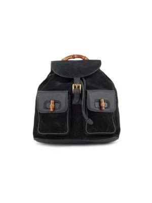 商品[二手商品] Gucci|Bamboo & Leather Backpack,价格¥5663,第1张图片
