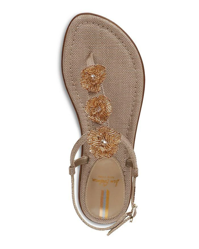 商品Sam Edelman|Women's Gigi Flora Thong Sandals,价格¥1108,第3张图片详细描述