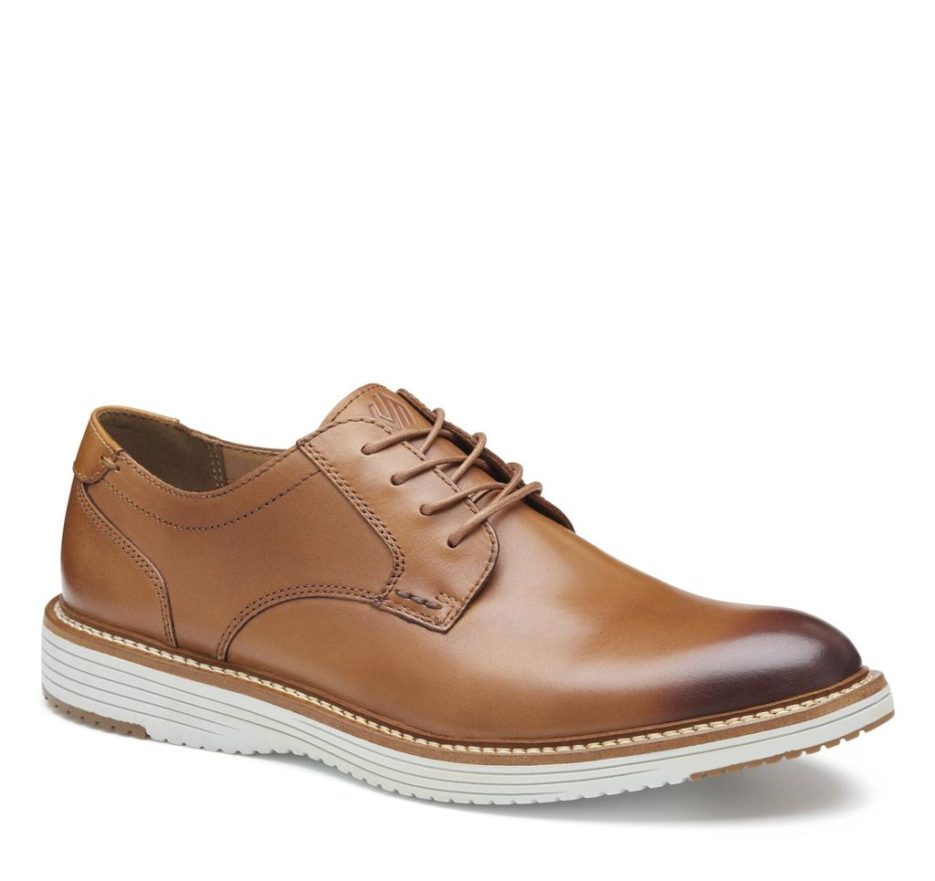 Chaussures à lacets en cuir à bout uni Hodges pour hommes image 2