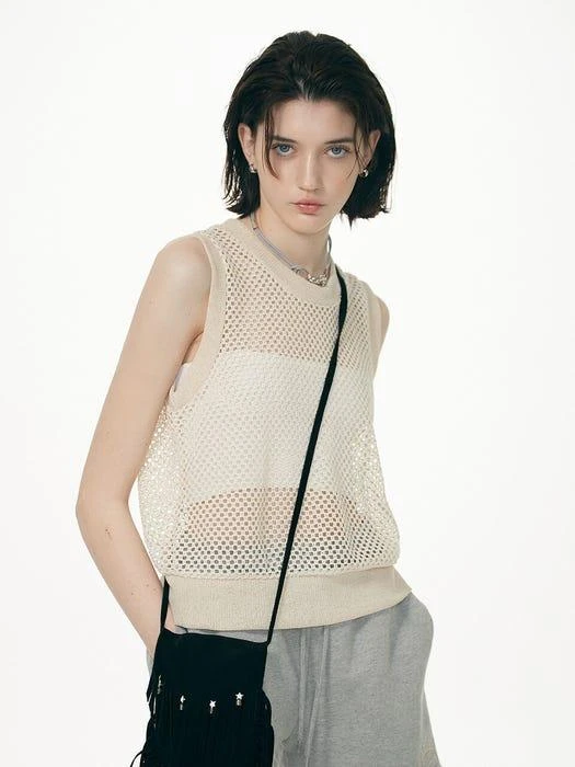 商品LARTIGENT|LL Net Vest,价格¥509,第2张图片详细描述