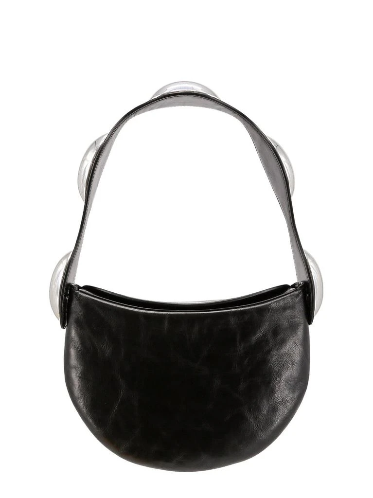 商品Alexander Wang|Alexander Wang Dome Crackle Zip-Up Shoulder Bag,价格¥5288,第2张图片详细描述