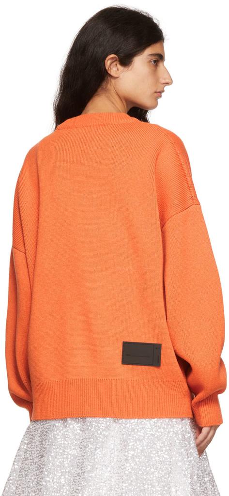 Orange Acrylic Sweater商品第3张图片规格展示