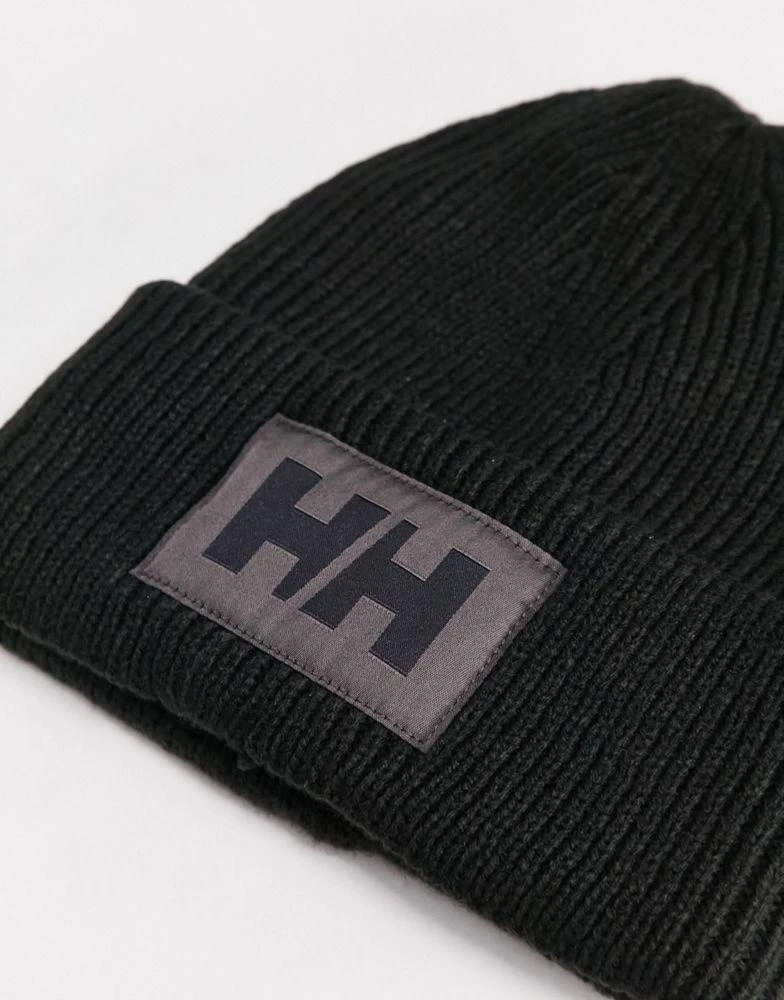 商品Helly Hansen|Helly Hansen box beanie in black,价格¥168,第4张图片详细描述