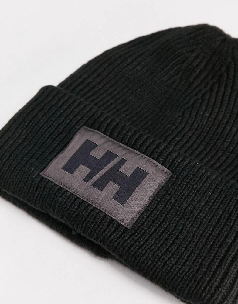 商品Helly Hansen|Helly Hansen box beanie in black,价格¥173,第4张图片详细描述