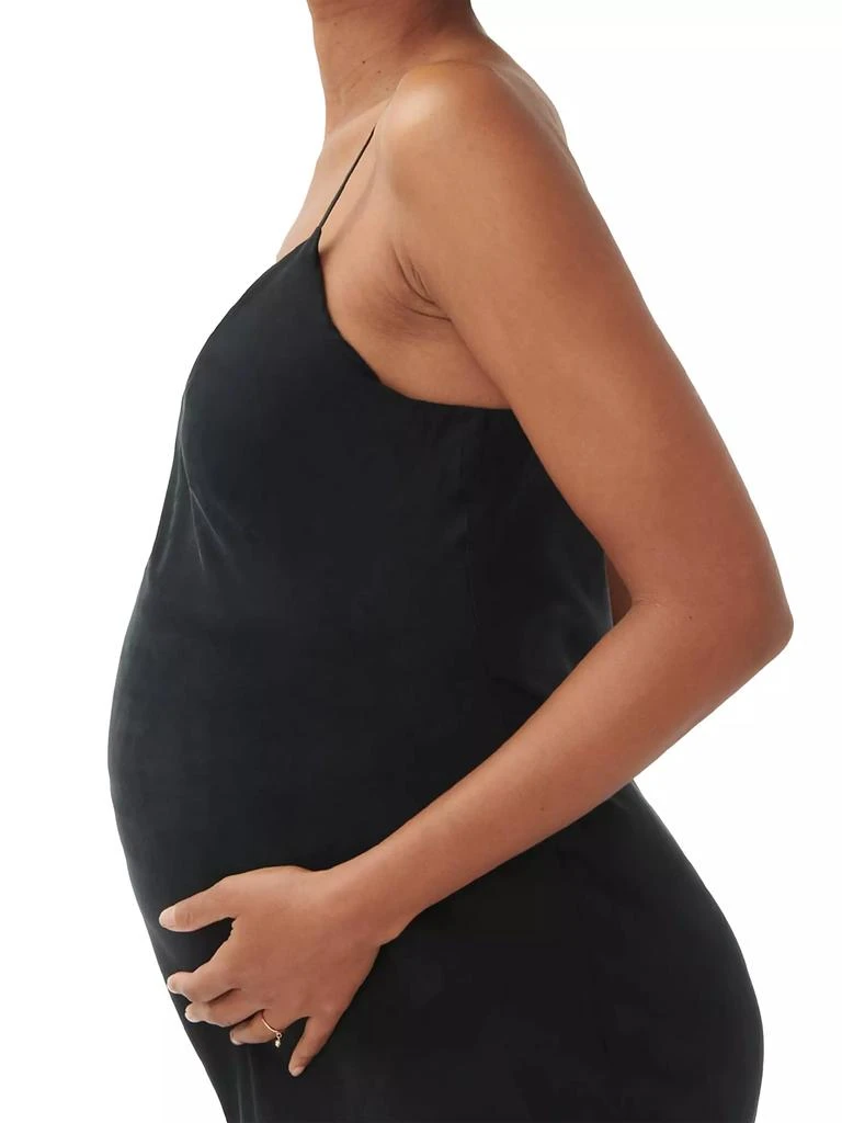 商品HATCH|The Ricky Slip Maternity Midi Dress,价格¥1709,第3张图片详细描述